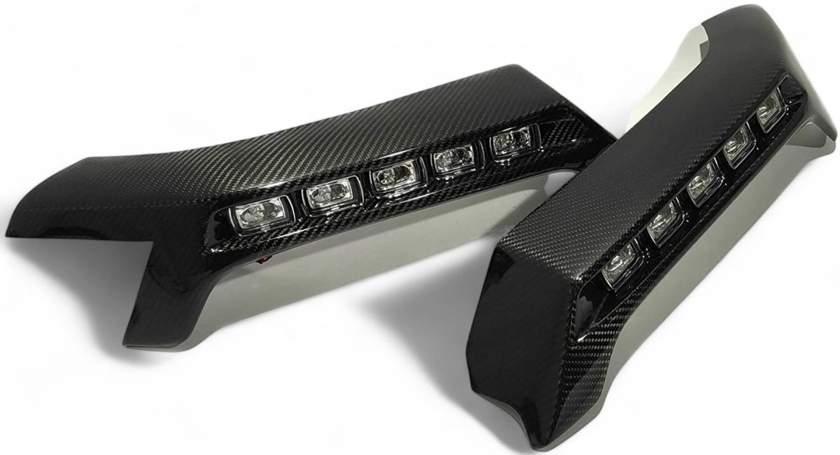 Genuine carbon AMG front lip spoiler for Mercedes-Benz G-Class W463 4×4² – premium OEM-style fitment.
