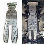 Aluminum Underbody Protection Skid Plate for Mercedes-Benz G-Class W463A / W465 – heavy-duty off-road shield