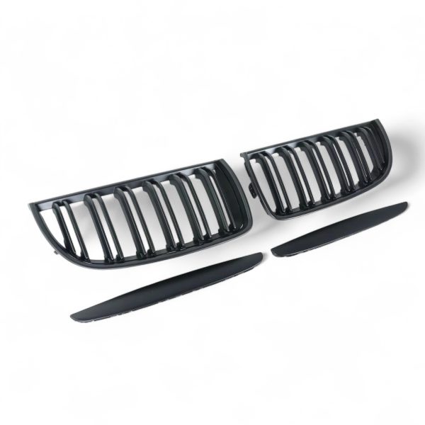 Front grille black matte for BMW 3 Series E90 Kubay Design