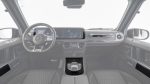 Carbon fiber dashboard and console trim for Mercedes-Benz G-Class W463A.