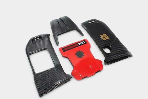 Carbon fiber engine cover set for Mercedes-Benz G63 AMG W463A