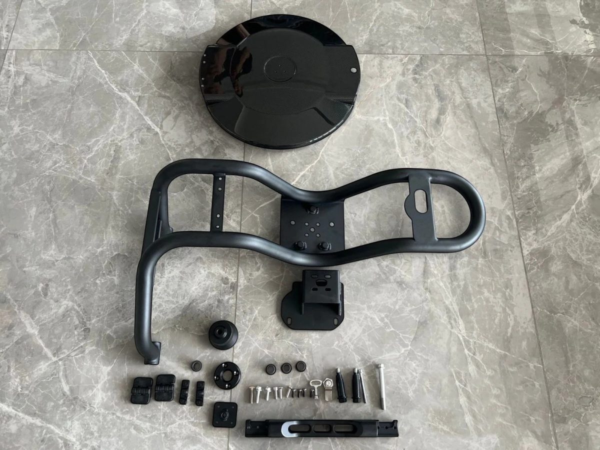 carbon rear wheel housing cover mercedes benz g wagon w464