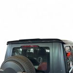 Carbon fiber Rowen Style rear spoiler fitted on Mercedes-Benz W465 G-Class – sporty and aggressive look