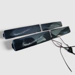 Carbon fiber door trim set with LED illumination for Mercedes-Benz W463A.
