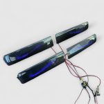 Mercedes-Benz G-Class LED carbon door trim kit – OEM-style interior upgrade.