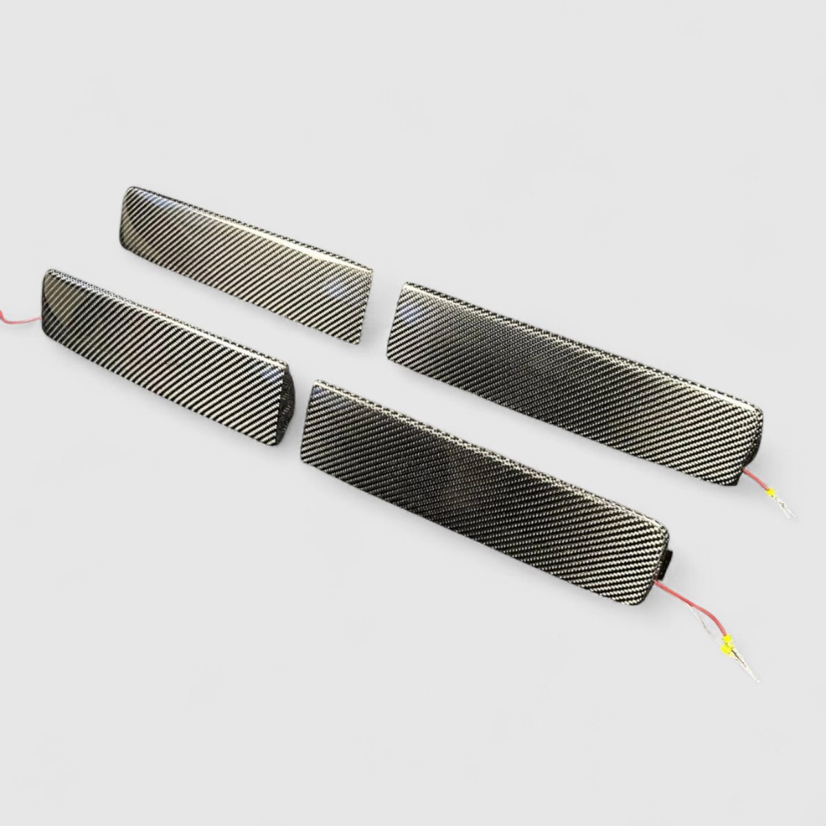 Carbon Fiber LED Door Trim Set for Mercedes-Benz G-Class W463A 2018+ - Image 3