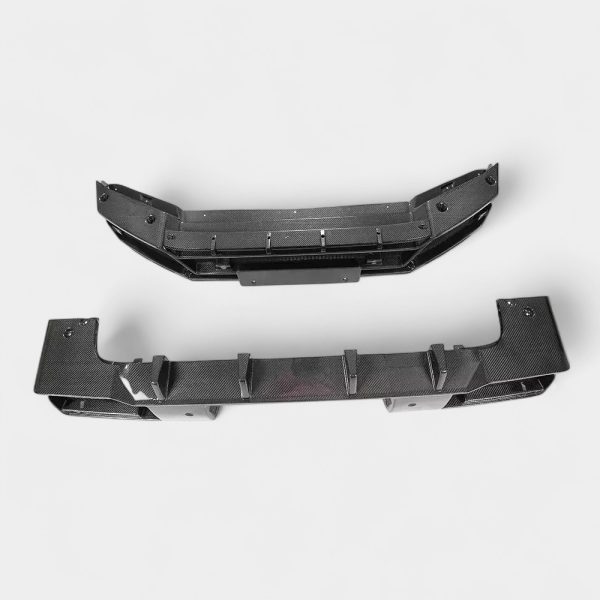 carbon fiber front and rear diffusers mercedes g class w463a kubay design