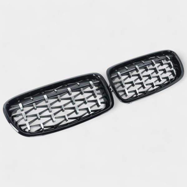M-Look Black Diamond Front Grille for BMW 3 Series F30 Kubay Design