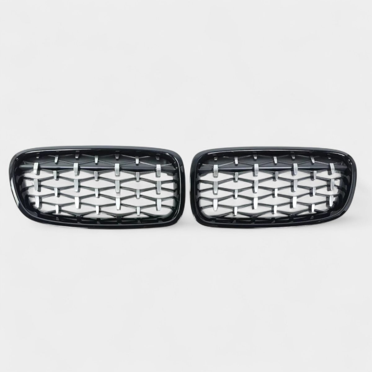 BMW 3 Series F30 black diamond M-style front grille