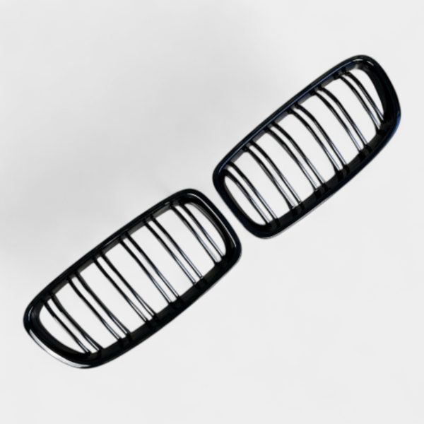 M-Look black front grille for BMW 3 Series F30 Kubay Design