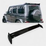 topcar style rear roof carbon spoiler mercedes g class w463a kubay design