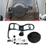 plastic rear spare wheel cover mercedes g class w463a kubay design