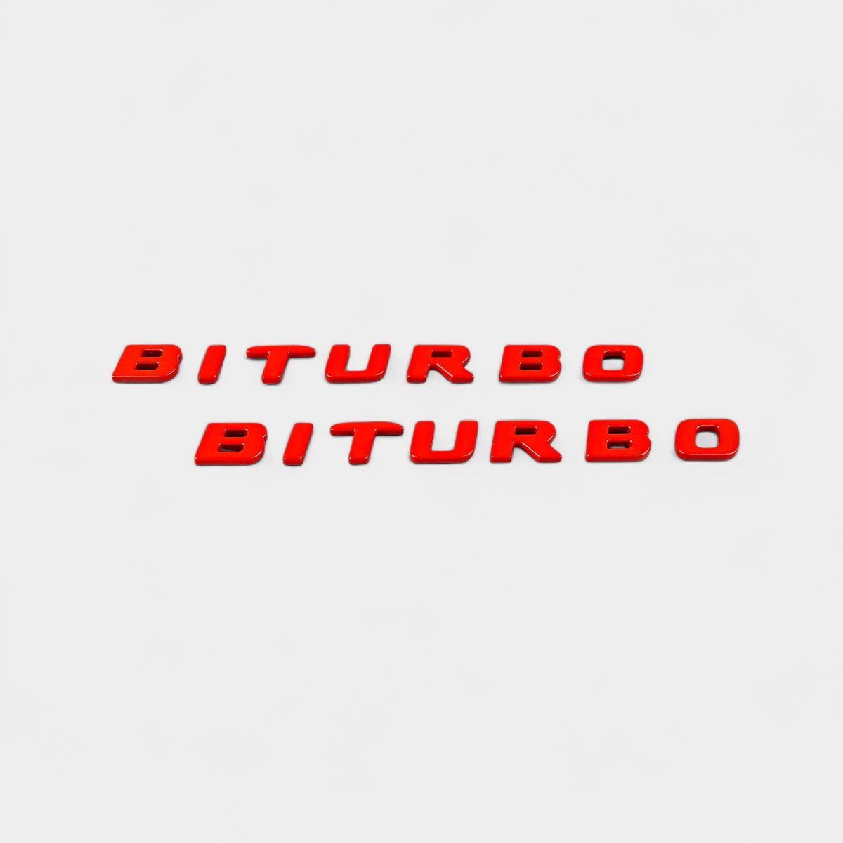 kubay design metal biturbo emblem set for g63 g500