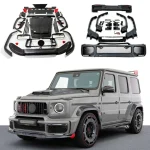 rocket g900 carbon and plastic widestar body kit mercedes g63 w463a kubay design