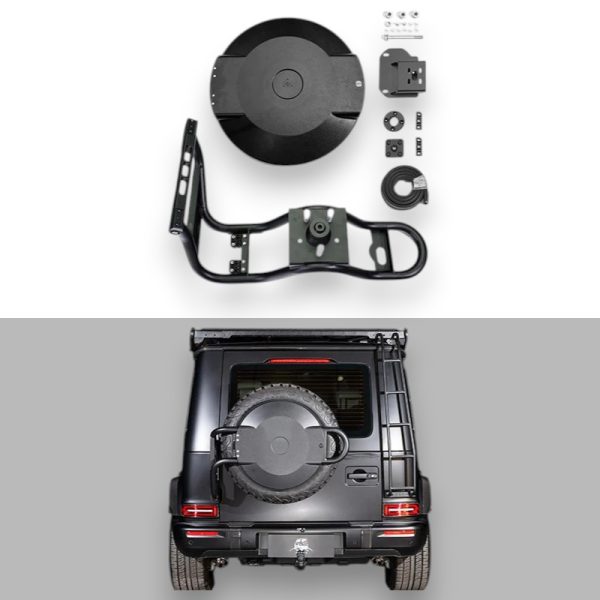 Spare Tire Cover and Holder for Mercedes-Benz G-Class W465 2025+ – premium rugged upgrade