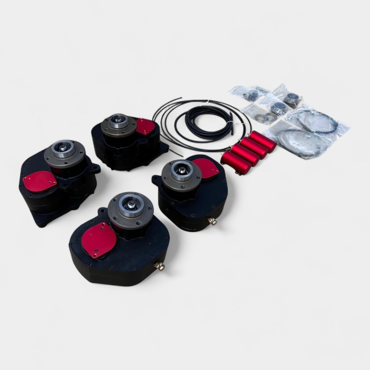 TIBUS Portals with New Upper A-Arm and Stronger Steering Knuckles for Mercedes-Benz W463A W464 4×4² & 6×6 (2) Mercedes G63 W464 portal axle kit 7075T6 aluminum