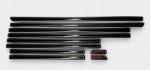 premium black piano finish side insertions mercedes g63 amg