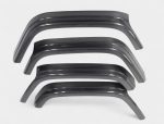 premium carbon rocket style fender flares for amg g63 w463a