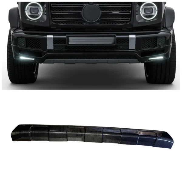 Carbon Fiber Front Diffuser for Mercedes G-Class W463A G500 – Kubay Design