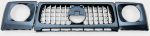 gloss grey carbon fiber front grille and light covers g wagon