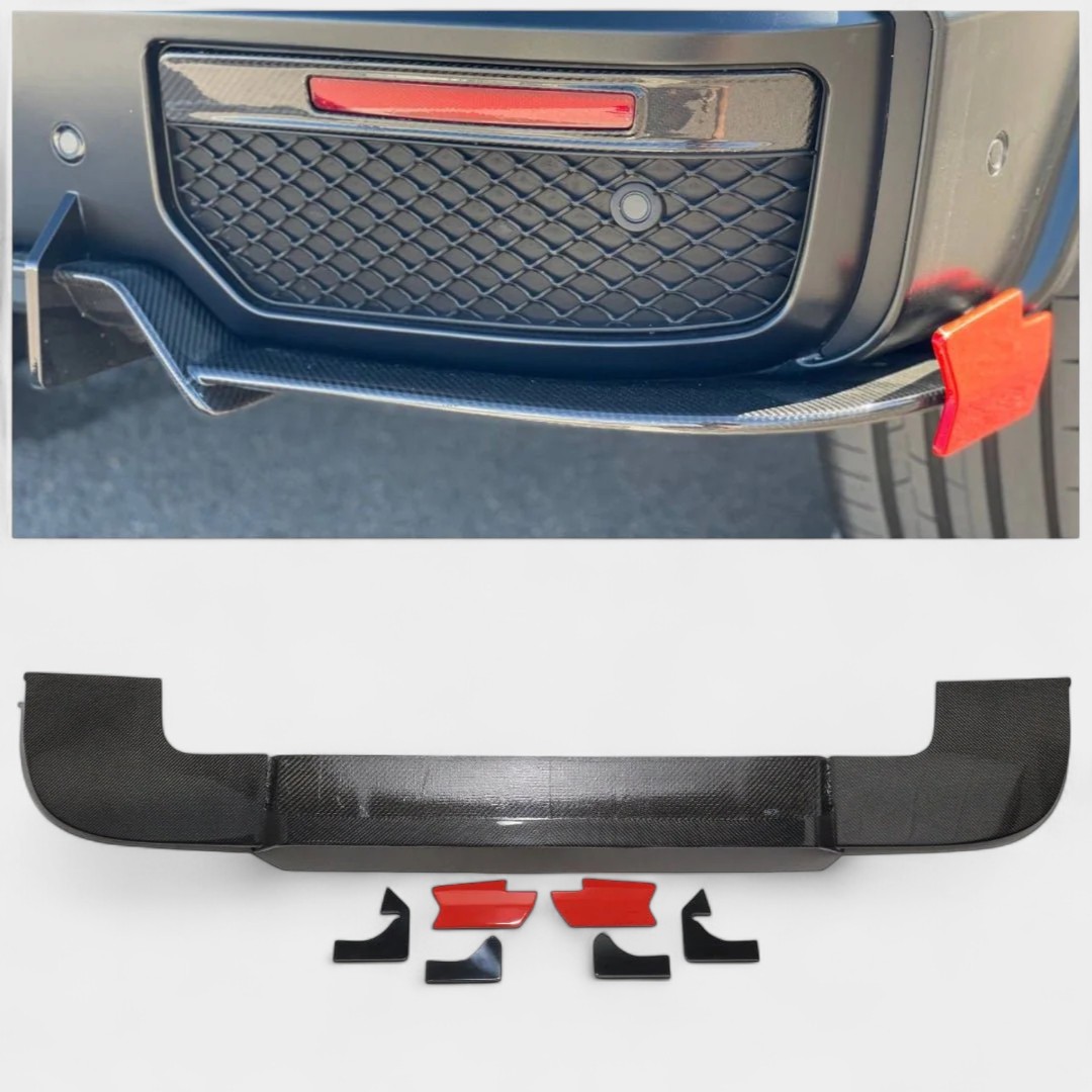 Carbon Fiber Rocket 900 Rear Diffuser for Mercedes-Benz G-Class W463A W464 carbon fiber rocket 900 rear diffuser for mercedes benz g class w463a w464 kubay design