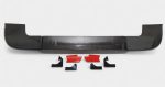 gloss grey carbon rear diffuser for mercedes benz g class amg g63