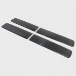 High-gloss carbon fiber armrest covers for Mercedes-Benz G63 AMG