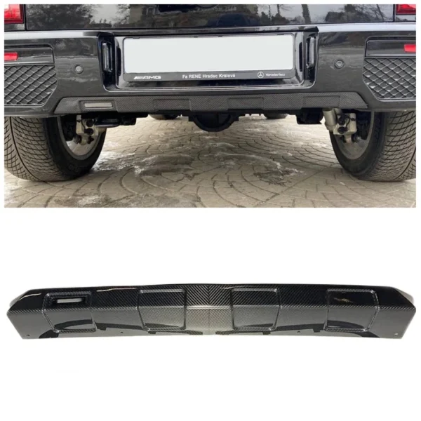 Carbon Fiber Rear Diffuser for Mercedes G-Class W463A – Kubay Design