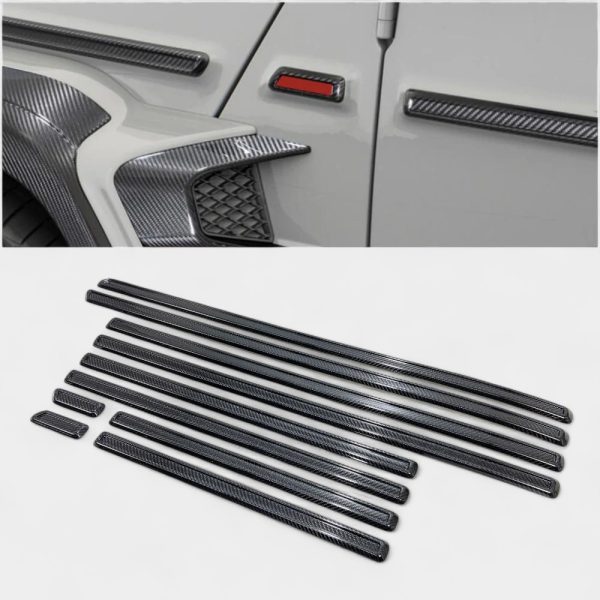 Carbon Side Mouldings for Mercedes G-Class W463A – Kubay Design