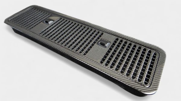 carbon fiber hood grille air intake washer cover mercedes g class w463a kubay design