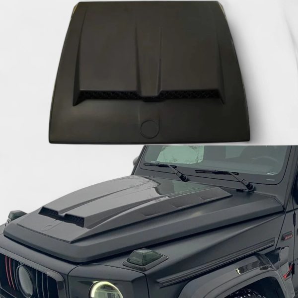 Fiberglass Hood Scoop for Mercedes-Benz G-Class W463A – Kubay Design