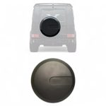 Unpainted fiberglass spare wheel cover plate with AMG-inspired styling – Mercedes G-Class