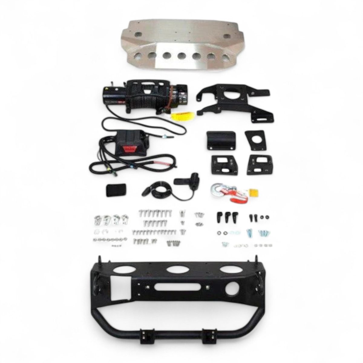 Front winch stainless steel off-road accessory for Mercedes-Benz G-Class W463 4×4