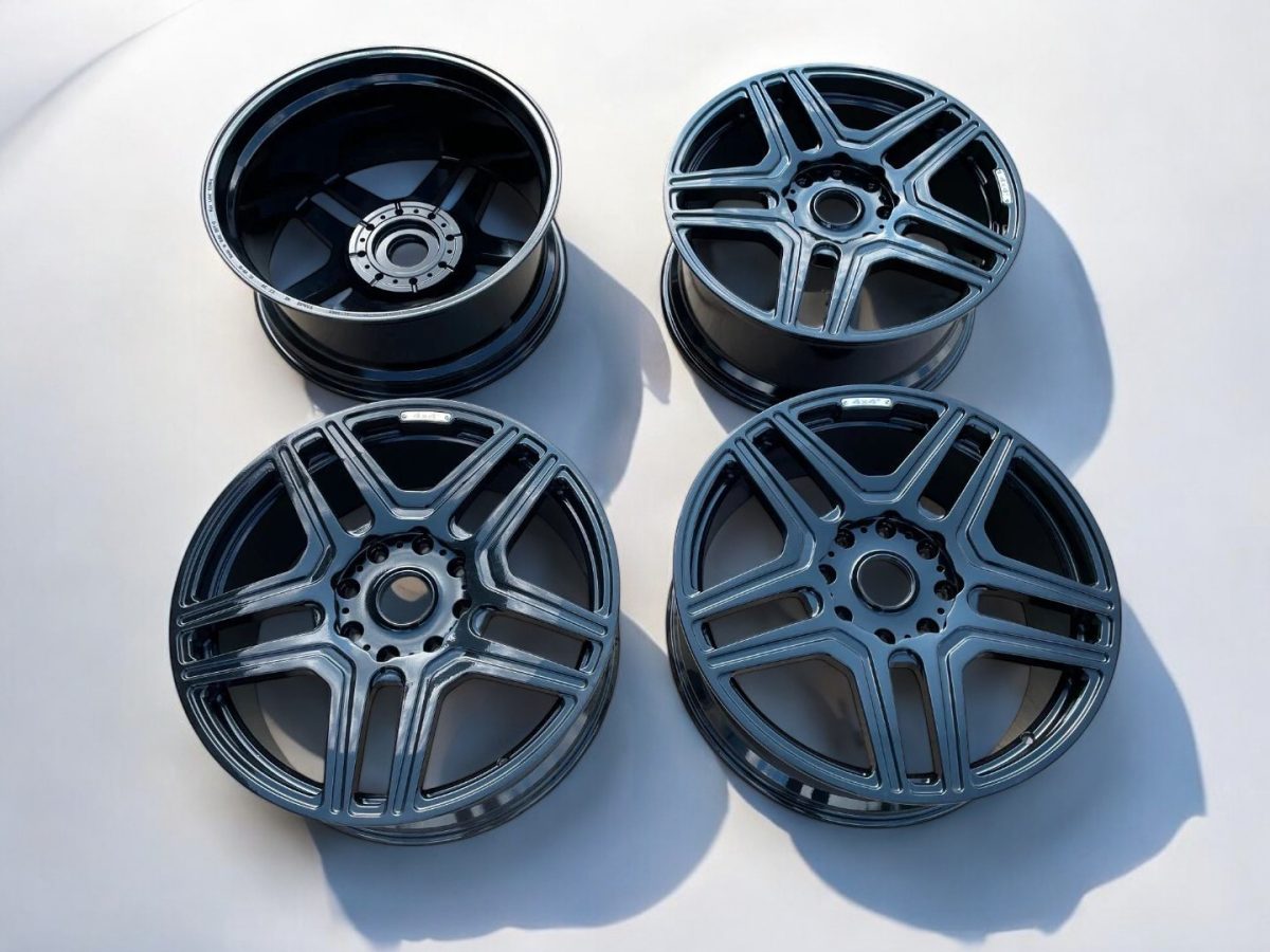 R22 Gloss Black Monoblock Wheels for Mercedes-Benz G-Class W463 4×4 - Image 2