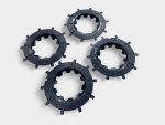 rocket style carbon rim covers mercedes g63 amg w463a