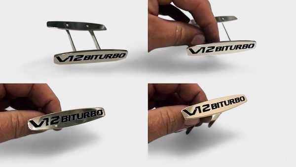 kubay design v12 biturbo interior badges for g63 amg