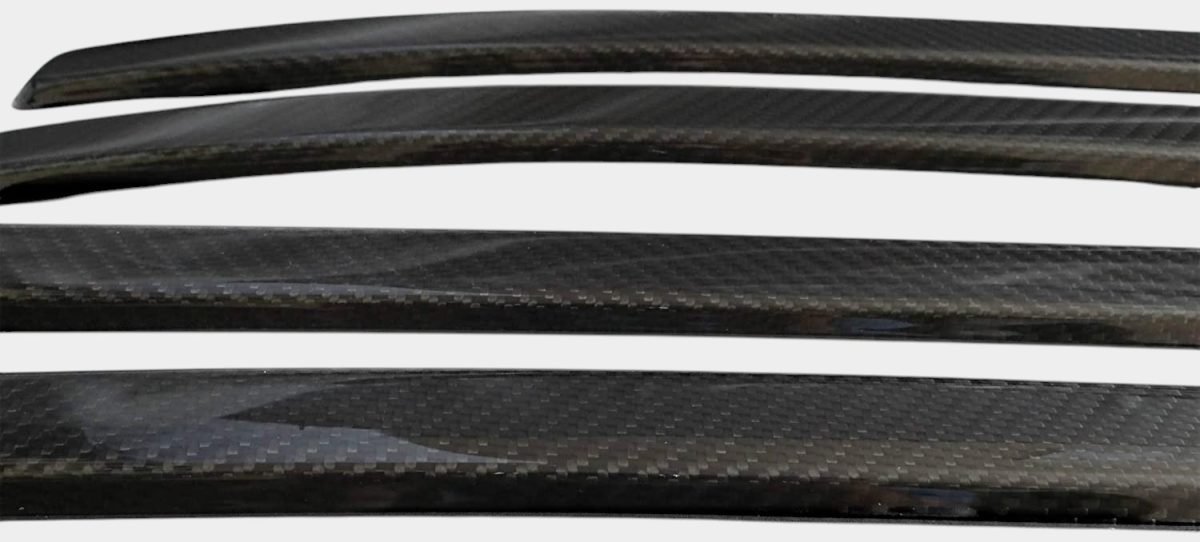 kubay design carbon fiber side trims for g63 amg w463a