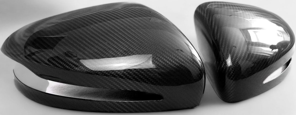 Performance carbon fiber side view mirrors Mercedes W463A