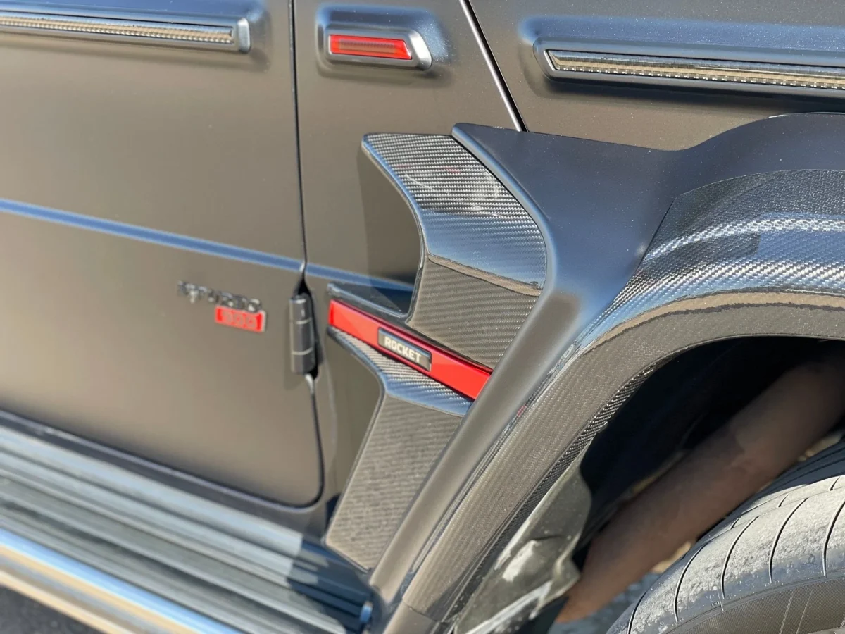 rocket g900 carbon parts and wide body kit for g wagon w463a