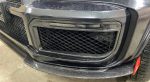 rocket style carbon front bumper frames kubay design g class