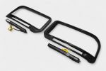 gloss grey carbon front bumper trim with led mercedes g900