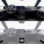 Carbon Fiber Interior Trim Package I for Mercedes-Benz G-Class W463A – Kubay Design carbon interior upgrade.