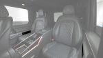 Mercedes-Benz G-Class W463A carbon fiber interior trim set – glossy OEM-style finish.