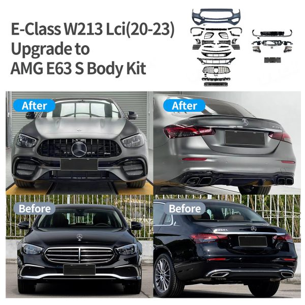 2023 E63 narrow body kit for Mercedes W213