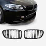Black M-Pak kidney grilles BMW F10