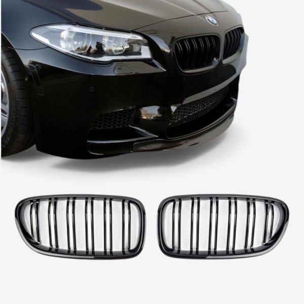 Black M-Pak kidney grilles BMW F10