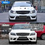 W204 side skirts AMG style