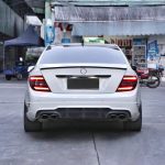 Mercedes C63 style rear diffuser W204