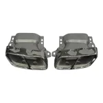Sport exhaust tip pair for AMG-style kit – detail