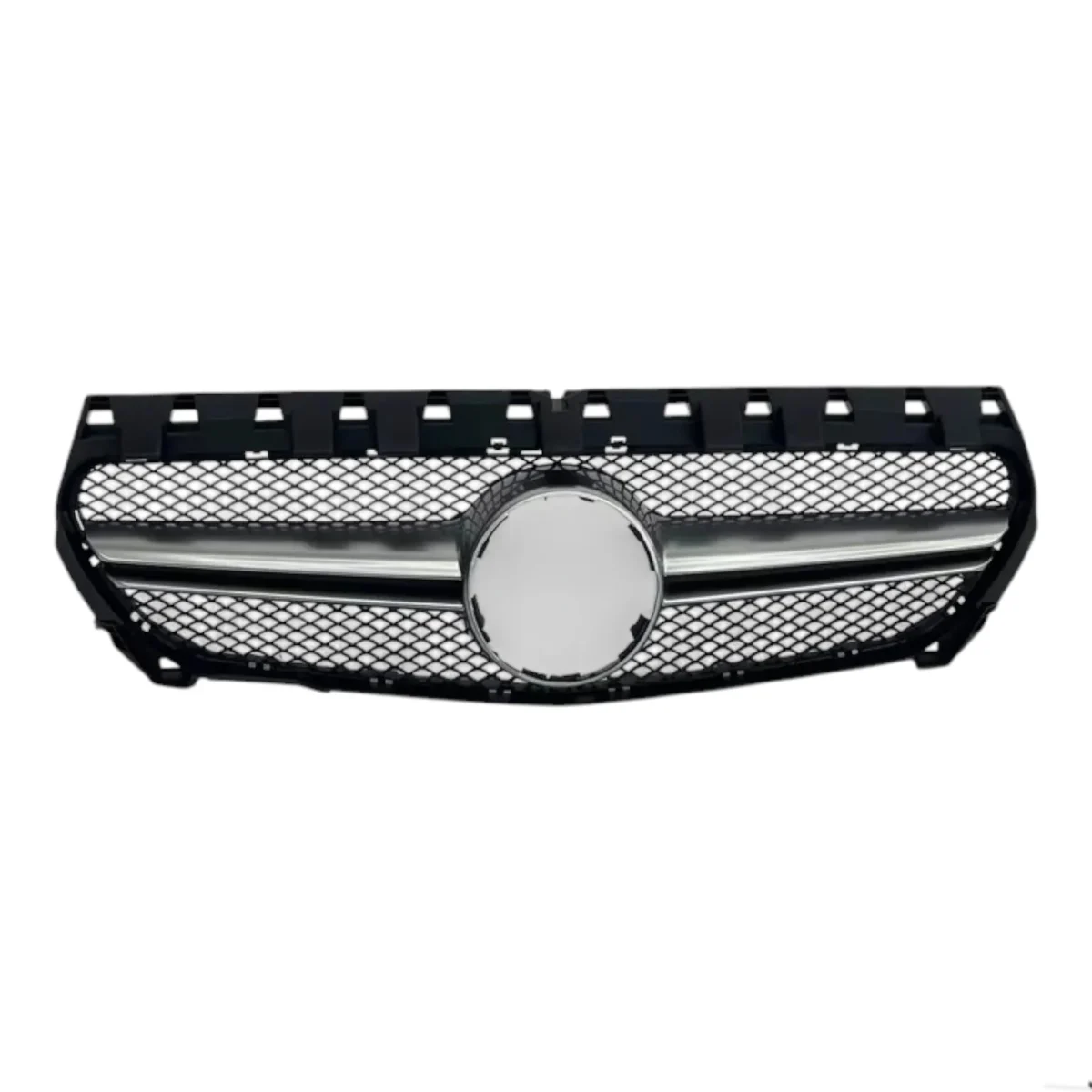 AMG-style grille for Mercedes CLA C117 – front layout